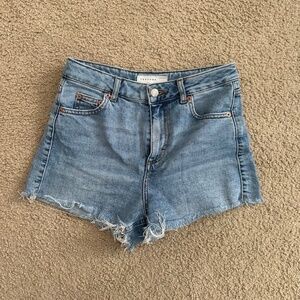 topshop denim shorts